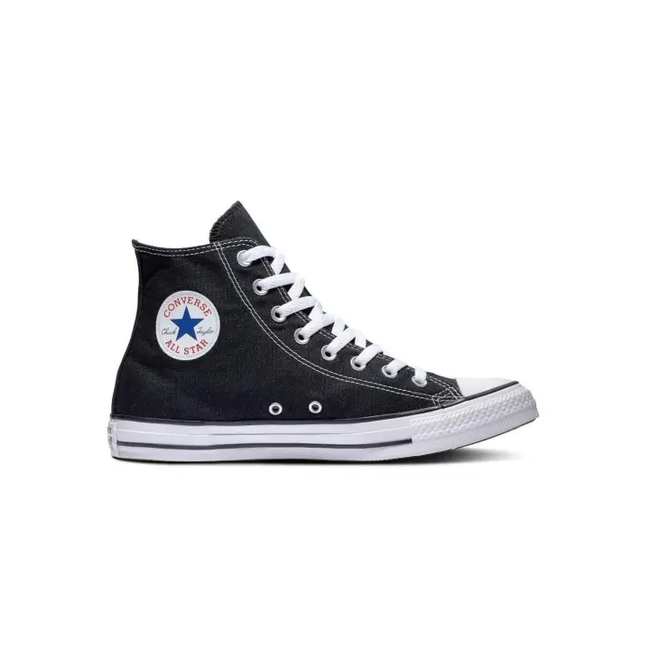 Zapatilla Converse All Star Alta Lona Negro - 1