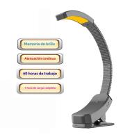 Luz De Lectura Recargable USB Bloquea La Luz Azul Con LED Ambarino Para Lectura Luz Nocturna Saludable Para Ojos Iluminación Sin Modos - details 1