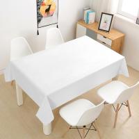 Mantel Plástico Blanco 220x130cm Para BBQ Fiesta Bodas Y Comidas Elegantes Mantel Desechable De Calidad Alta Sin Químicos Peligrosos - details 6