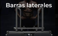ManiBoom Barras Paralelas Calistenia Ancho y Altura AJUSTABLE Carga 220kg - Barra Fondos Agarre ERGONOMICO para gimnasia en Casa - Dip Bar Calisthenics - Pull up Station - Bars Paralletes - details 10