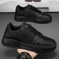 Zapatos De Deporte Para Hombre En Blanco Versátiles Y Moda Zapatillas Casuales Con Suela Gruesa Transpirables Ligeros Para Correr Y Tenis - details 13