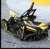 Modelo De Coche Supercar Bugatti Bolide 1/24 Escala Metálico Con Sonido Y Luz Juguetes Para Niños Decoración De Casa Regalo Coleccionable - details 7