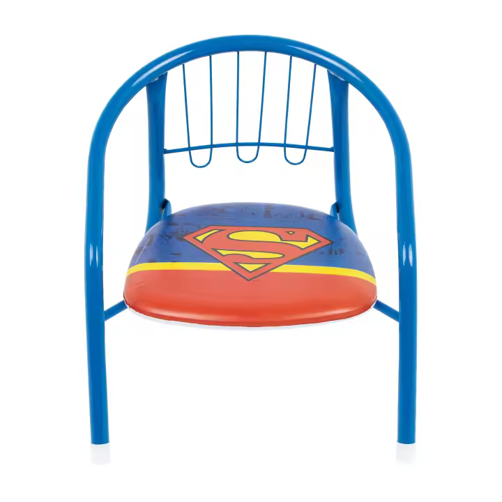 ARDITEX SU15794 Silla de metal de 35.5x30x33.5cm de WARNER BROSS-Superman - 1