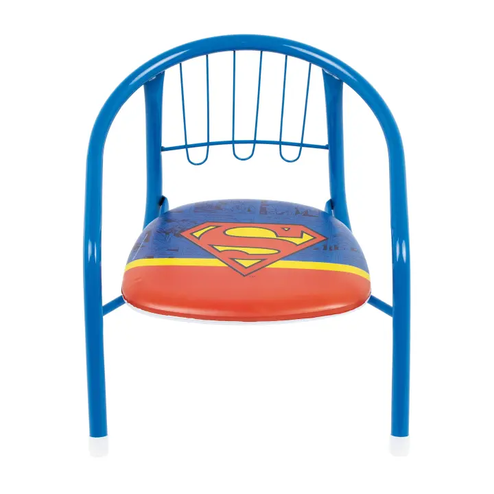ARDITEX SU15794 Silla de metal de 35.5x30x33.5cm de WARNER BROSS-Superman - 1