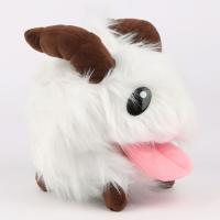 Muñeco De Peluche Kawaii 30cm De League of Legends Poro Blanco Juguete De Dibujos Animados Para Niños Regalo De Cumpleaños - details 6