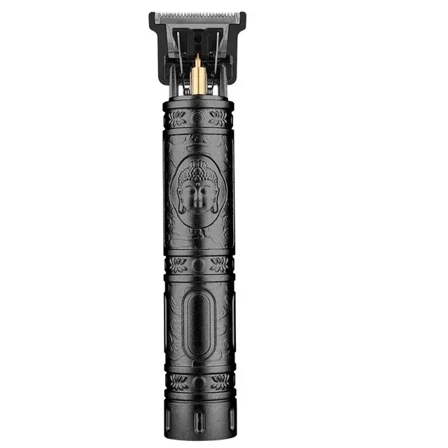 Cortadora De Pelo Eléctrica Vintage T9 Recargable Para Hombres Trimmer Profesional De Peluquero Barbería Con Carga Rápida 40 Minutos De Uso - 1