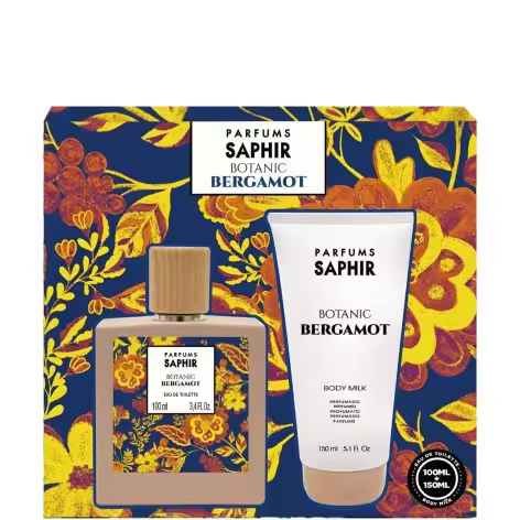 SAPHIR Botanic Bergamot Estuche 100 ML + BODY MILK - 1