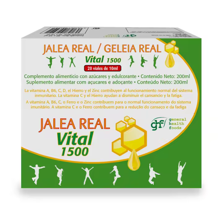 Ghf Jalea Real Vital 1500 20 Ampollas X 10Ml - 1