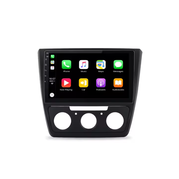 AWESAFE inalámbrico CarPlay Android Auto Radio para SKODA  5L 2009 2010 2011 2012 2013 2014  coche reproductor multimedia GPS 2 din autoradio volante controles RDS Bluetooth - 1