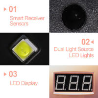 Secador De Uñas LED UV Portátil Con Fuentes De Luz Doble Y Pantalla Digital 57 Bolas De Luz Para Manicura En Salón Y Hogar - details 1