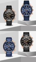 Reloj De Cuarzo Para Hombre BENYAR Lujo Casual Con Correa De Silicona Cronógrafo Militar Resistente Al Agua 30M Manos Luminosas Estilo Fashion & Casual - details 4