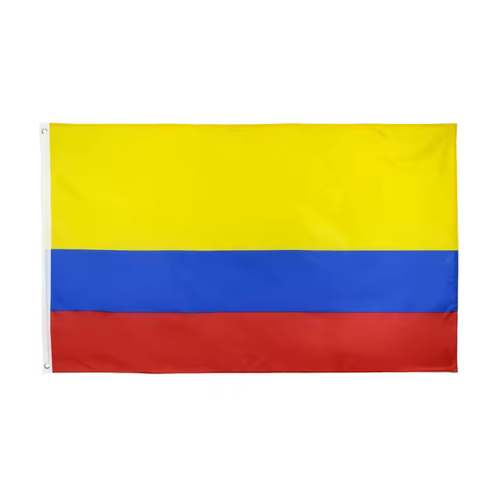 Bandeera De Colombia 90x150 CM Para Decoración Material Poliéster Estilo Colgante Personalizable Bandera De Colômbia - 1
