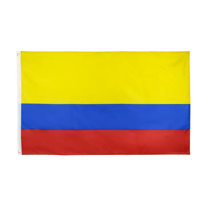 Bandeera De Colombia 90x150 CM Para Decoración Material Poliéster Estilo Colgante Marca Flaglink Originaria De Mainland China - 1