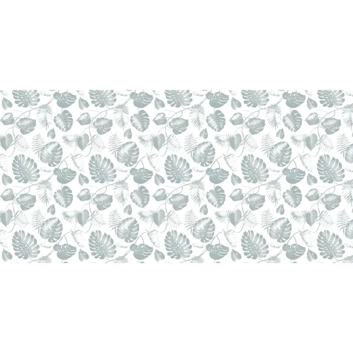 Algon - ROLLO MANTEL LEAVES 2 CON MANDRIL 1X10M - Mantel Desechable Práctico y Resistente, Ideal para Eventos - Económico - 1