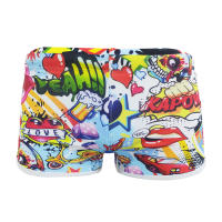 Traje De Baño Para Hombre Padded Push-up Estilo Verano Color Sólido Briefs De Playa Deporte Surf Traje De Natación - details 1