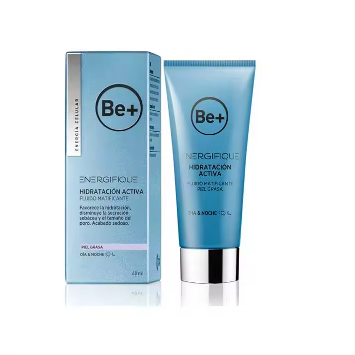 Be+ Energifique Hidratación Activa Fluido Matificante Piel Grasa 40ml - 1