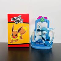 Set De 9 Figuras Pokemon Eeveelution Eevee Sylveon Espeon Glaceon Leafeon Juguete De Anime Para Cumpleaños De Niños Caja Incluida - details 10
