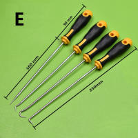 Juego De 4 Piezas De Herramientas De Desmontaje Automotriz Con Pick Y Gancho Para Anillos De Goma Y Selladores Remover De Selladores De Aceite Accesorios De Herramientas Manuales Para Auto - details 15