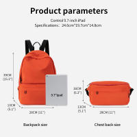Mochila Multifuncional Plegable Para Hombres Y Mujeres Con Gran Capacidad De Almacenamiento Ligera Y Casual Bandolera Exterior - details 1