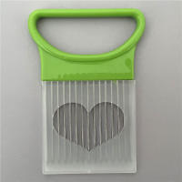 Soporte De Dientes Para Cebolla En Acero Inoxidable Cortador De Alimentos Auxiliar De Cocina Para Verduras Y Tomates - details 9