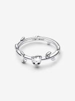 Pandora - Anillo de hoja de Groot de Guardianes DE LA Galaxia de Marvel - Plata de Lei - details 1