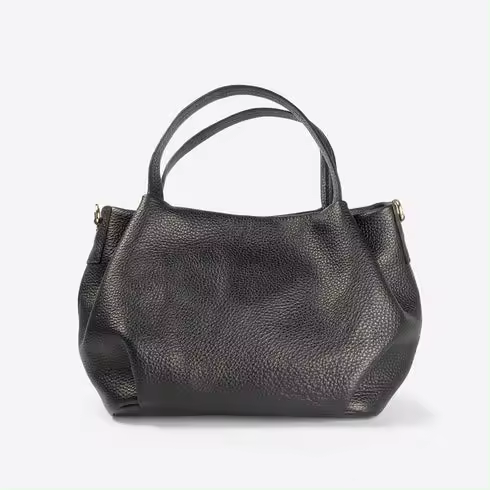 1990s Bolso de Mano Mujer Piel Vacuno Genuina Diseño Sofisticado - 1
