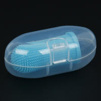Cepillo De Dientes Suave Para Perros Y Gatos Herramienta De Limpieza Oral Cuidado Del Aliento Con Silicona Para Mascotas - details 3