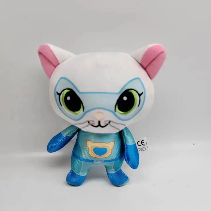 Muñeco De Peluche Superkitties Regalo De Cumpleaños O Graduación Suave Figura De Acción Anime Juguete Para Niños Y Adultos Unisex - 1