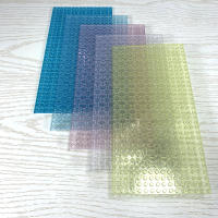 Baseplate Doble Cara 16x32 Para Bloques De Construcción Transparente Alta Calidad Plástico Compatible Con Juguetes De Figuras De Ciudad - details 2