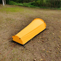 Carpa De Camping Para Un Solo Usuaria Carpa De Montaña Rusa Ligera Con Saco De Dormir Carpa De Un Habitáculo De Viaje - details 15
