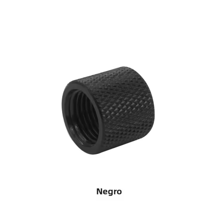 Extensor De Agua Para Enfriamiento De PC M-F 15mm G1/4 Montura Directa En Color Negro/Oro Adaptador De Tubo Duro a Tubo Suave - 1