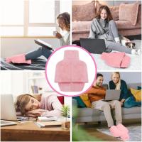 Calienta Pies Bolsa Agua Caliente, 2 en 1 Calefactor Pies Zapatillas Peluche, Calentador de pies sin electricidad - details 4