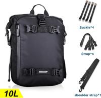 Bolsa de tanque de motocicleta 10/20/30L Bolsa de almacenamiento de sillín multifuncional Bolsa impermeable de gran capacidad Asiento trasero de la motocicleta Bolsa de cola ligera - details 3