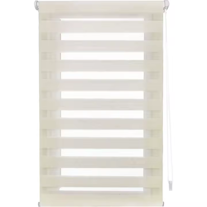 BLINDECOR  Estor Sin Herramientas Noche y Día Modelo Indus – Estor Enrollable sin Taladrar – Estor Ventana Easy Fix – Estor Enrollable Noche y Día para Ventana - 1