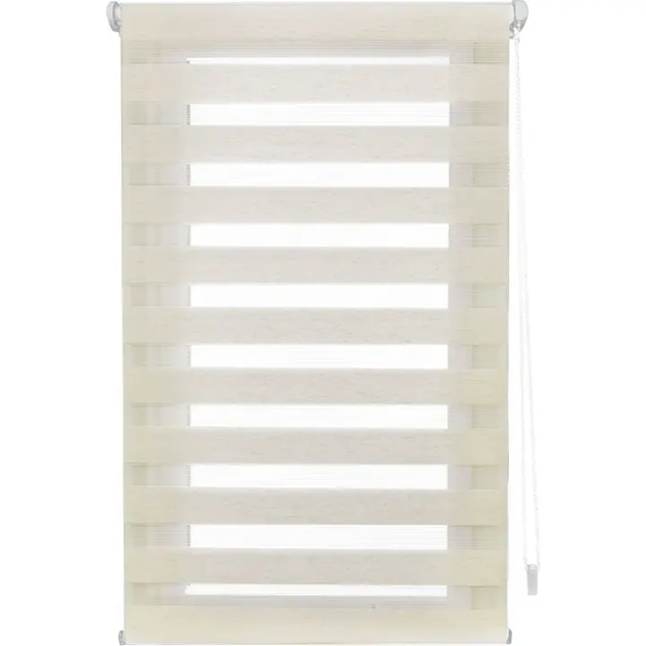 BLINDECOR  Estor Sin Herramientas Noche y Día Modelo Indus – Estor Enrollable sin Taladrar – Estor Ventana Easy Fix – Estor Enrollable Noche y Día para Ventana - 1