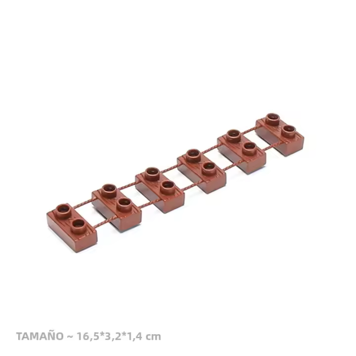 Bloques De Construcción Grandes Para Niños Accesorios De Casa Techo Pared Ventana Juguetes Educativos Compatible Con Duplo Bricks Regalo Para Niños - 1