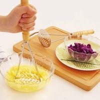 Prensa De Patatas Manual De Acero Inoxidable 430 Molinillo Para Patatas Y Ajo Gadgets De Cocina Herramienta Para Frutas Y Verduras - details 5