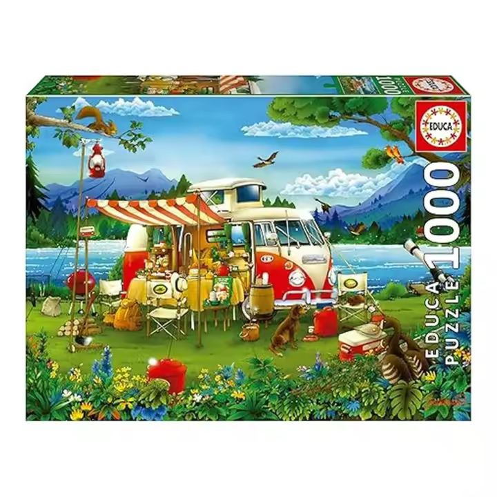 Educa Puzzle Vacaciones en el Campo 1000 Piezas 19922 - 1