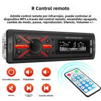 Reproductor Multimedia Para Coche 1 Din Con Bluetooth FM Radio MP3 USB Soporte De Carga De Teléfono AUX EQ Universal Para VW Honda Toyota - details 7