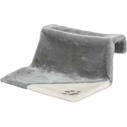 TRIXIE Cama Radiador. Gris/Gris claro. 45 × 24 × 31 cm - 1
