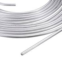 Tubo De Cobre Níquel Universal De 25 Pies 7.62m Rodillo De Tubo De Acero Para Freno Tubo De Aire Acondicionado Tubo De Aceite Linea De Freno Color Plata Zinco - details 5