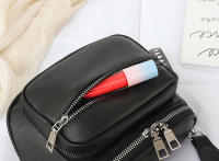 Bolso De Hombro Para Mujer Estilo Retro De Cuero PU Con Rebujitos Multibolsillo Bolso Cruzado Y Mensajero Moda Bolso Tote - details 31
