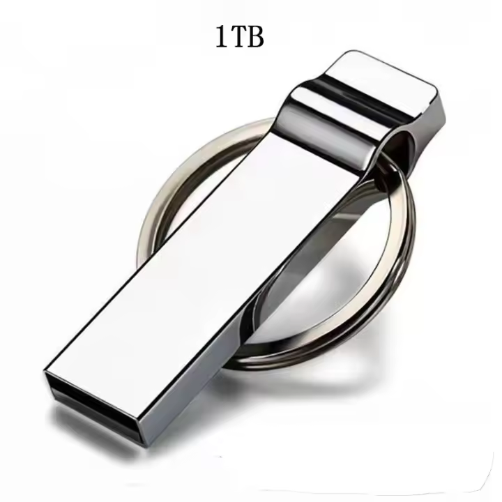 Unidad flash USB 1 TB/2 TB, unidad USB de metal, memoria USB, unidad flash USB de alta velocidad de gran capacidad, unidad flash USB para automóvil, unidad flash USB de regalo - 1