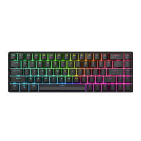 Teclado Mecánico De Juegos Deportivos Raven68 Con Retroiluminación Multicolor Teclas Hot Swappable Material PBT Plástico Tipo USB - details 9