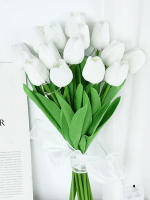 Juego De 5/10 Pcs Luz Nocturna De Tulipes LED Para Jardín Y Hogar Flores Artificiales De PU Decoración Para Bodas Cumpleaños Regalo - details 17