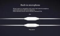 Auriculares Inalámbricos Xiaomi Con Bajo Potente Micrófono Y Cable De 3.5MM Estilo Deportivo Para Smartphone Android Auriculares De Canto Equilibrado Armadura - details 4