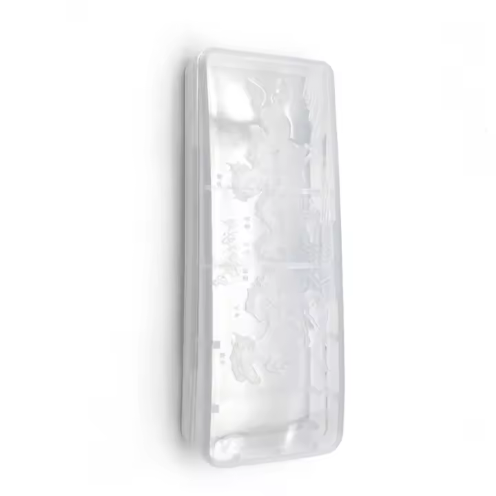 Caja De Almacenamiento Para Afeitadora De Doble Filo Para Hombres Accesorios De Afeitado Tamaño 148*56.5*32.5 Mm PP - 1