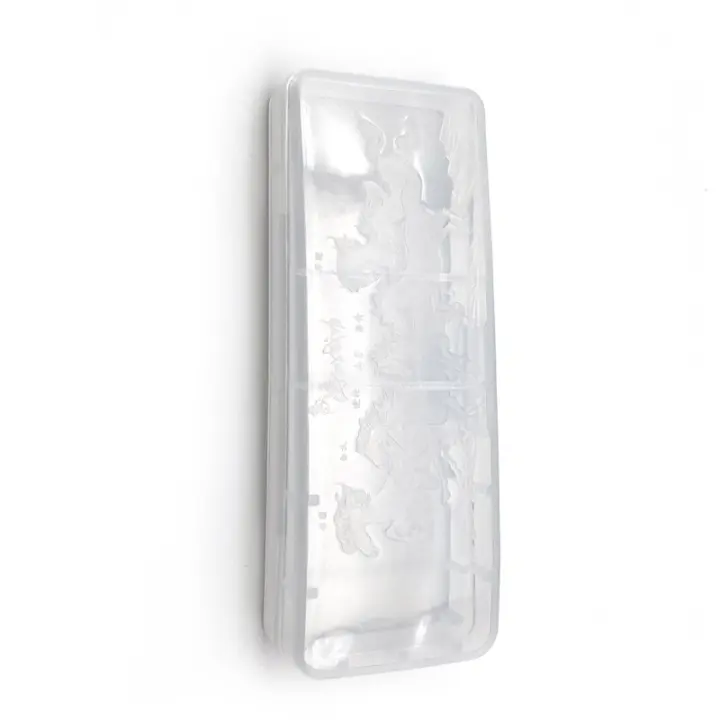 Caja De Almacenamiento Para Afeitadora De Doble Filo Para Hombres Accesorios De Afeitado Tamaño 148*56.5*32.5 Mm PP - 1