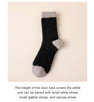 Nuevas 2 Pares De Calcetines De Invierno Para Hombres Y Mujeres Calcetines Gruesos Solids Resistentes Al Frío Y La Nieve Calcetines Casuales De Poliéster - details 4