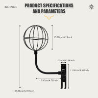 Soporte De Pared Para Casco De Motocicleta Y Bicicleta 180° Gancho Para Ropa Chaqueta Gorra Bolso Gorro Y Llaves Estante De Exhibición - details 14